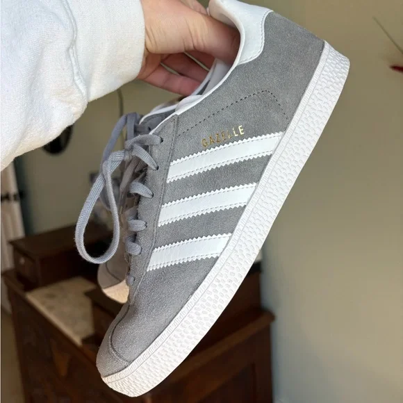 adidas gazelle silver green womens adidas Originals Gazelle Bold Junior